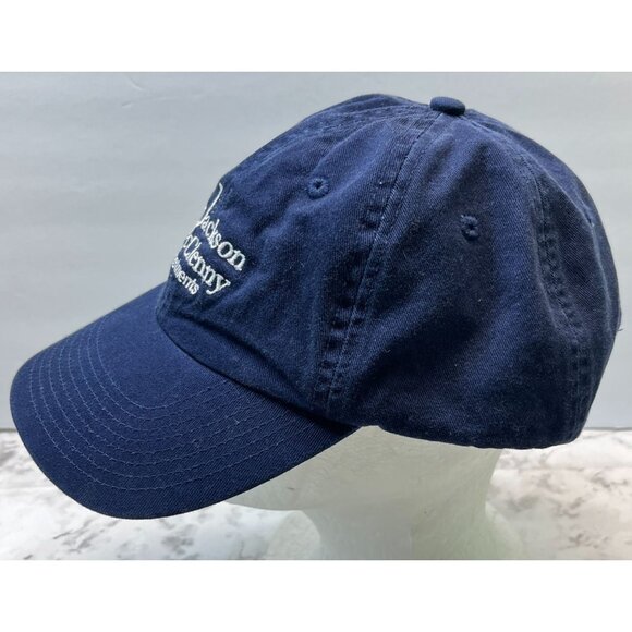 Jackson McClenny Investments Strapback Hat Blue Cap Solid Boise ID Financial - Picture 4 of 7